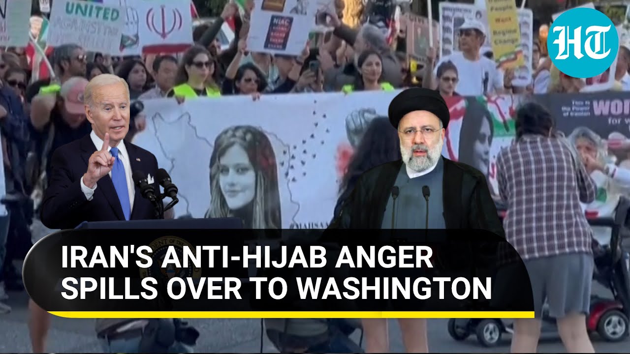 'No deal with mullahs': Anti-Hijab protests in U.S against Iran's morality police | Watch