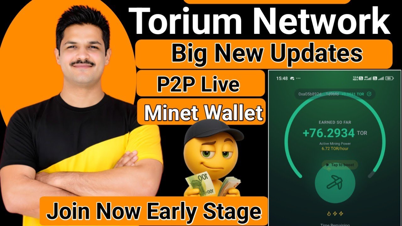 Torium Network Big New Updates || P2P Live || Wallet Activity Live