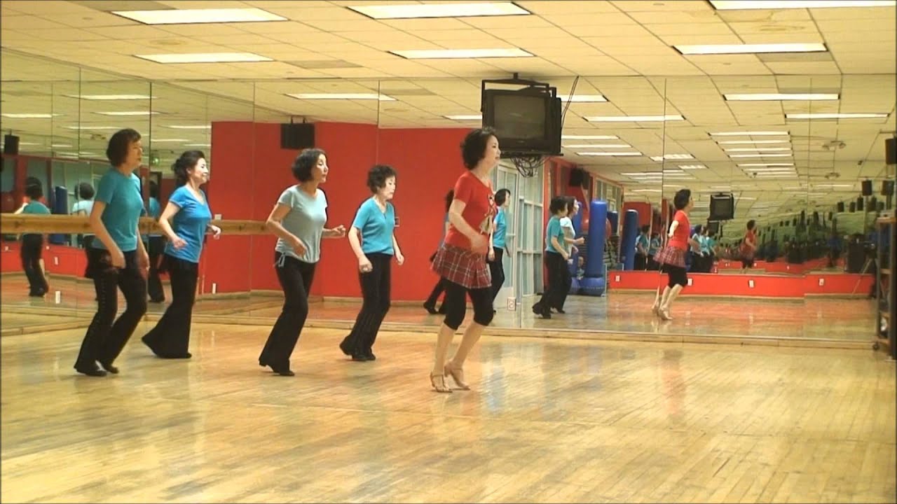 Round and Round - Line Dance (Demo & Walk-Through)