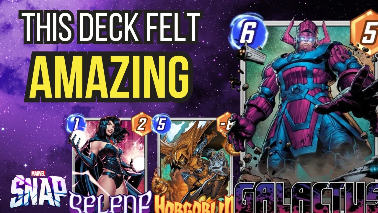 WIN GAMES AND CONQUEST WITH GALACTUS! | Marvel Snap