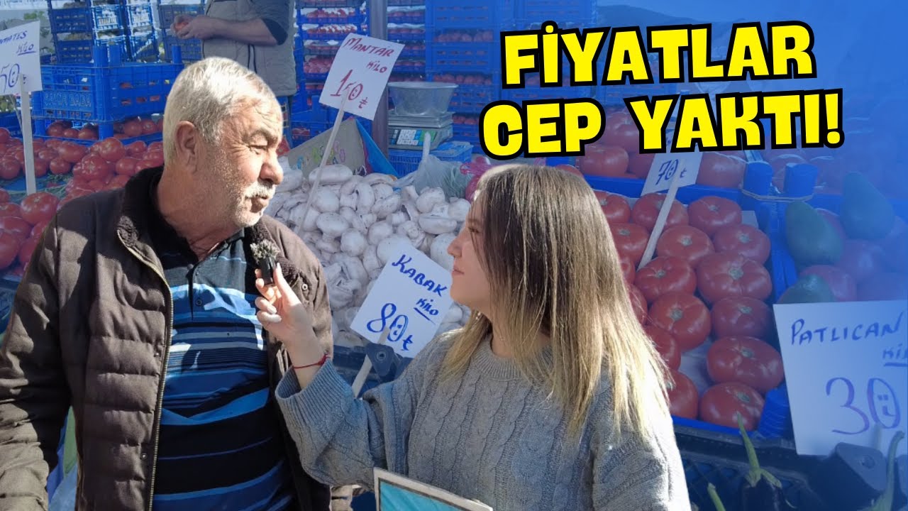 Kırklareli Cumartesi Pazarında Fiyatlar Cep Yaktı! #röportaj #vatandaş #meyve #sebze #fiyatlar