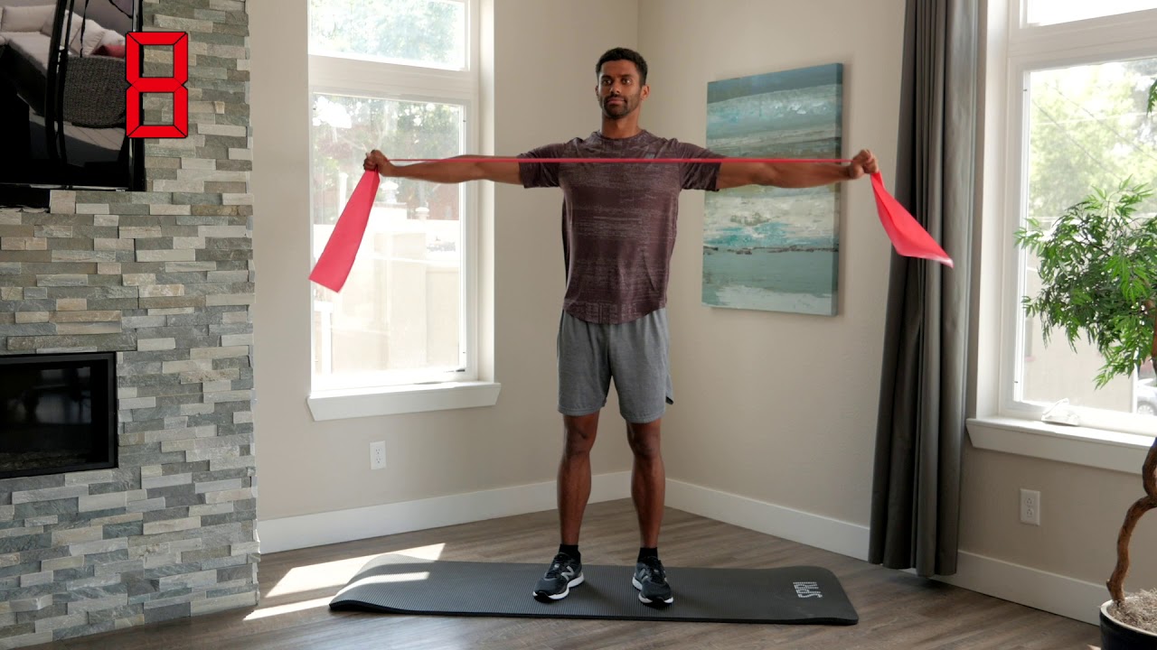 10-Minute Flat Bands Workout