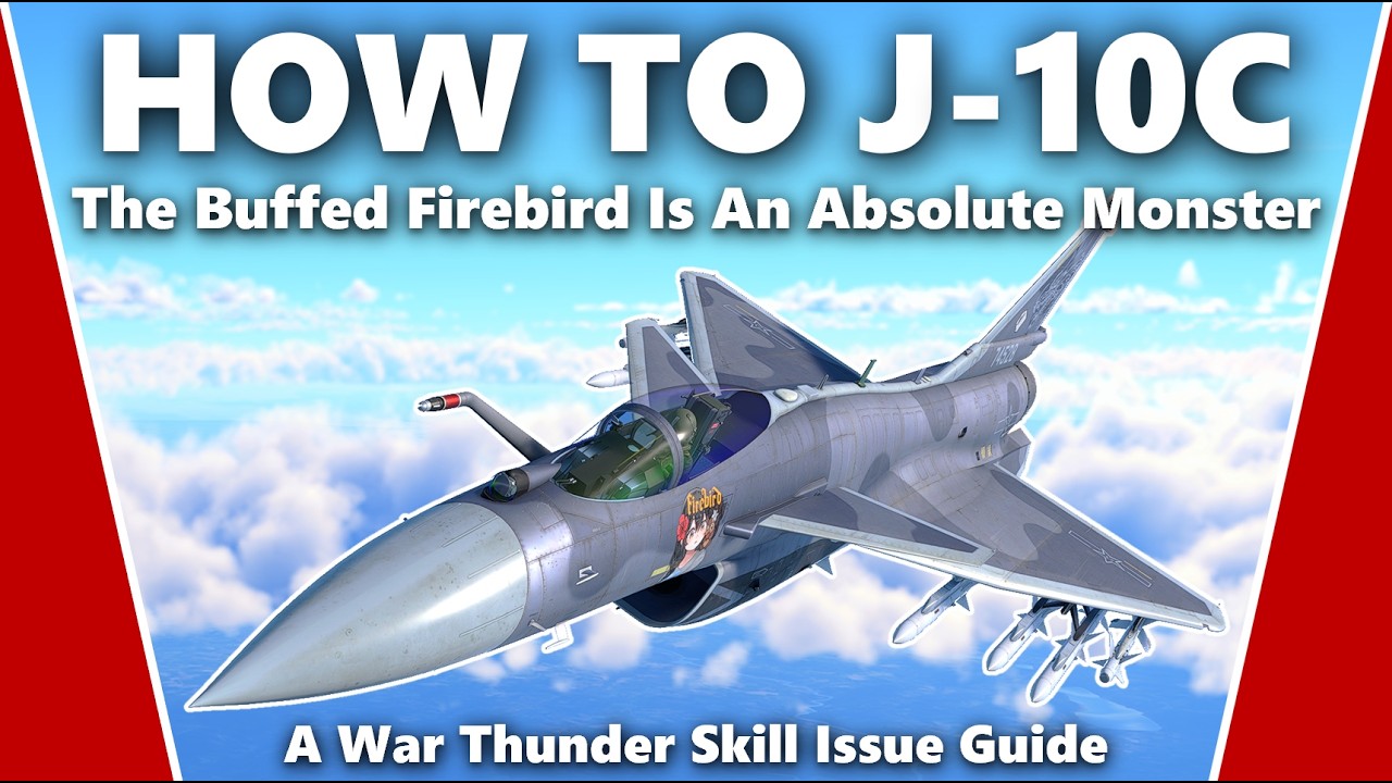 Как освоить J-10C Firebird &mdash; руководство по использованию навыков в War Thunder