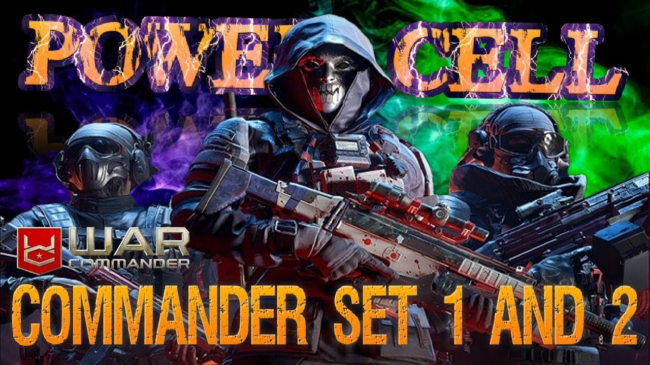War Commander: Power Cell - Commander Set Fast.