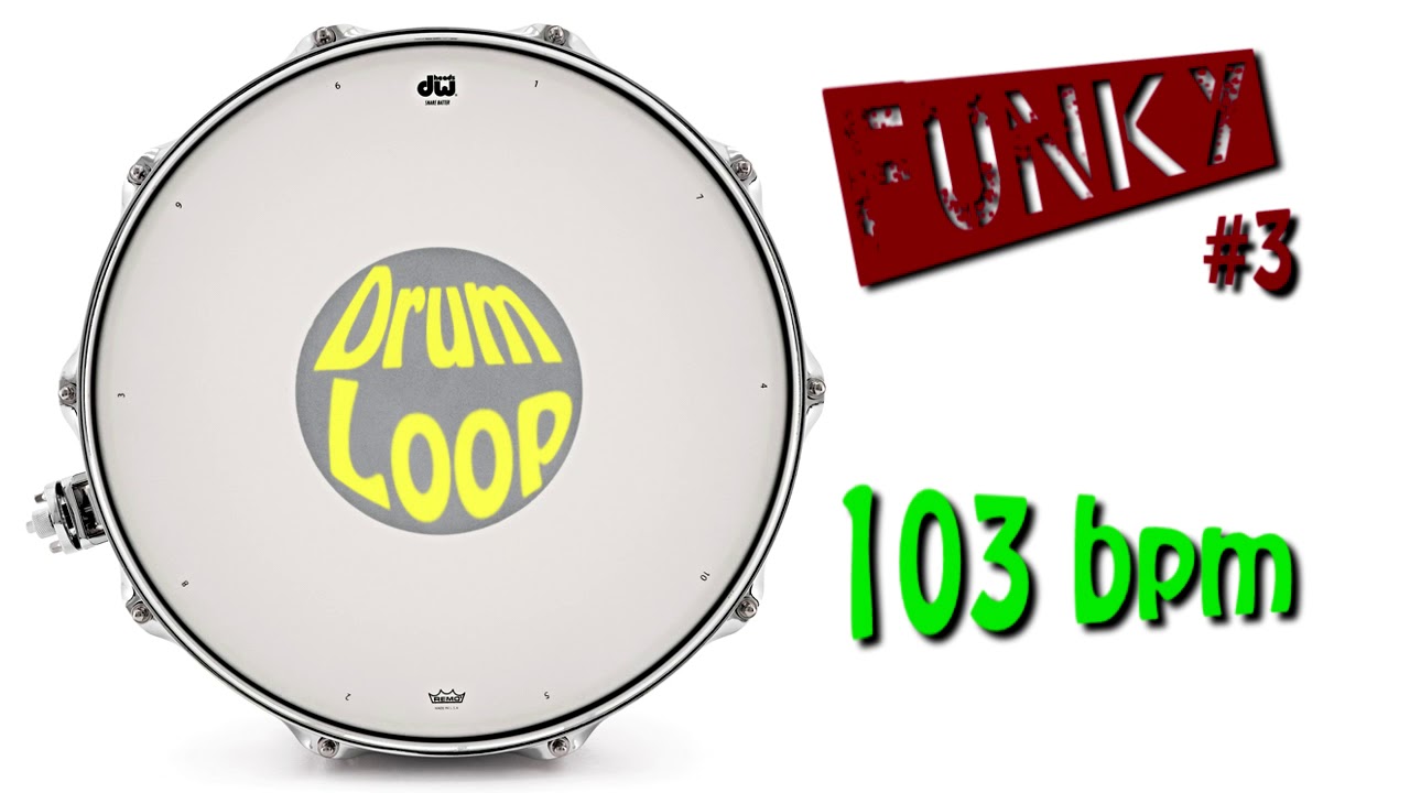 Funky Drum Loop #3 - 103 bpm