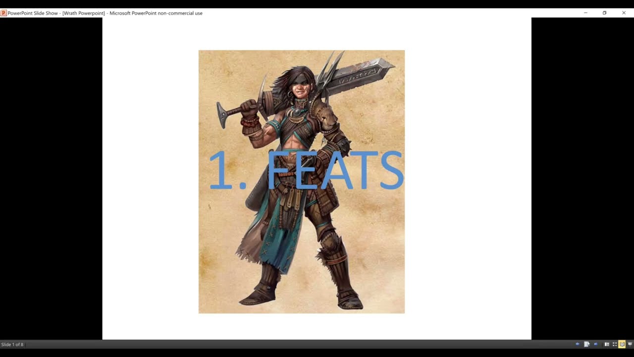 Pathfinder Wrath of Righteous - Quick Guide - 1. Feats