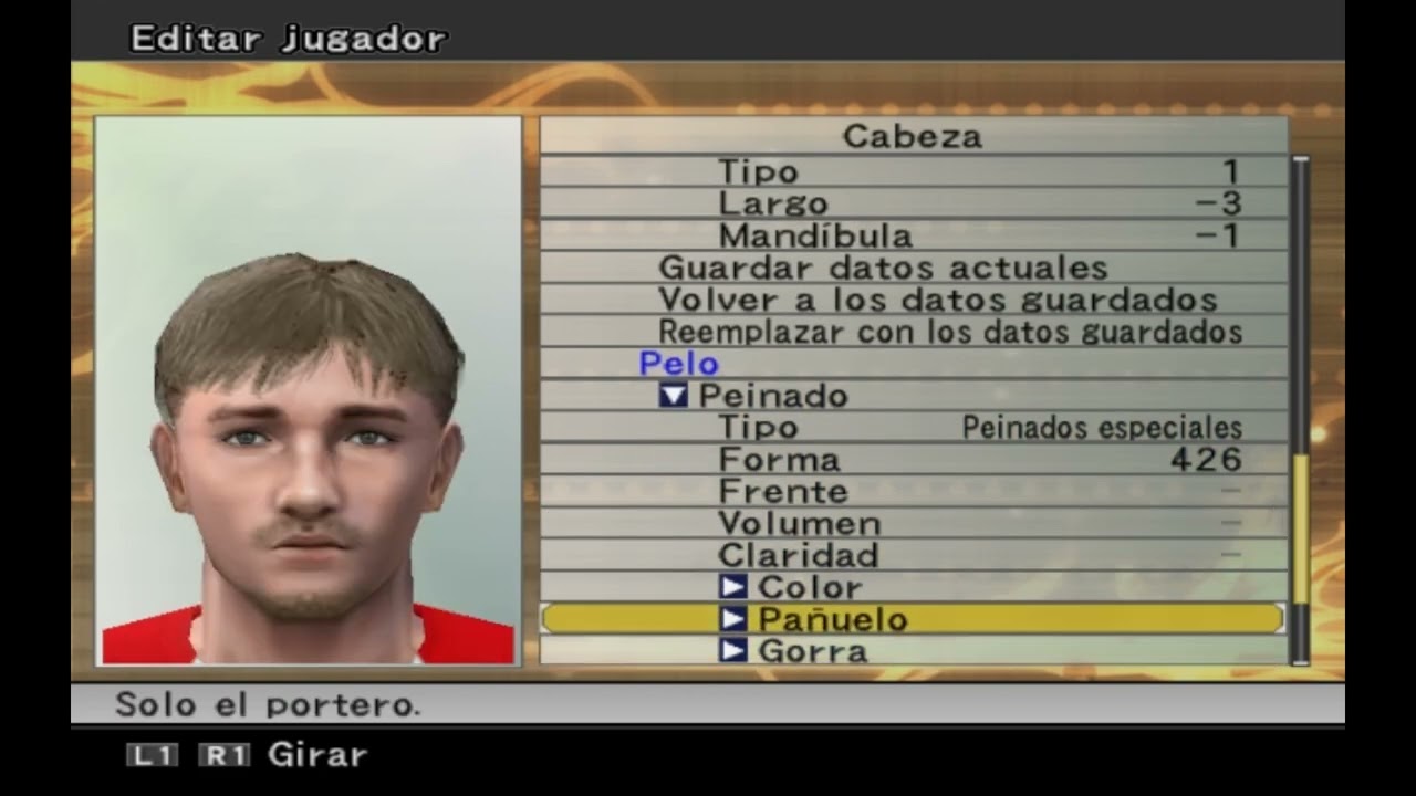 Lennart Karl Face PES 6 con Editor interno