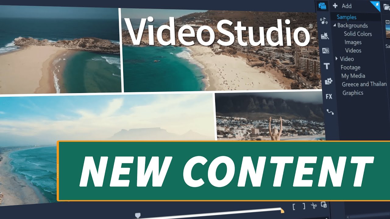 VideoStudio 2020 - New Content Added!