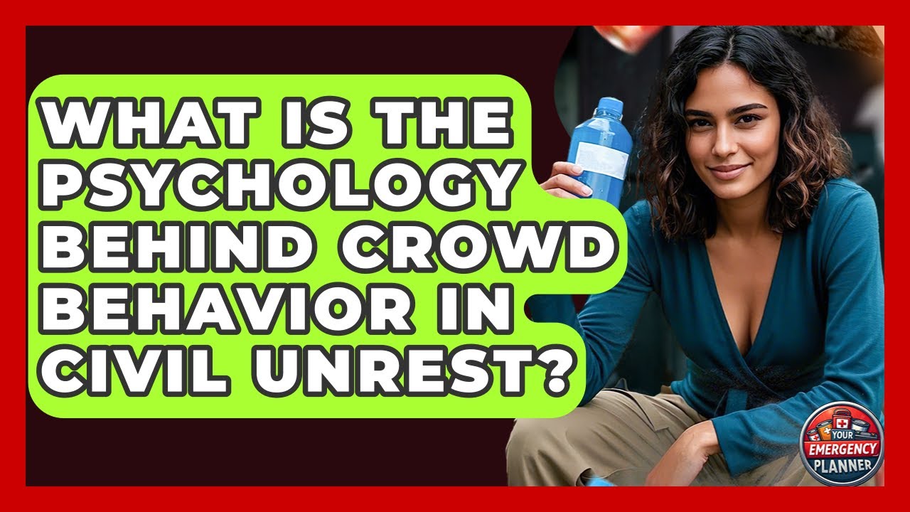 What Is The Psychology Behind Crowd Behavior In Civil Unrest? - Your Emergency Planner