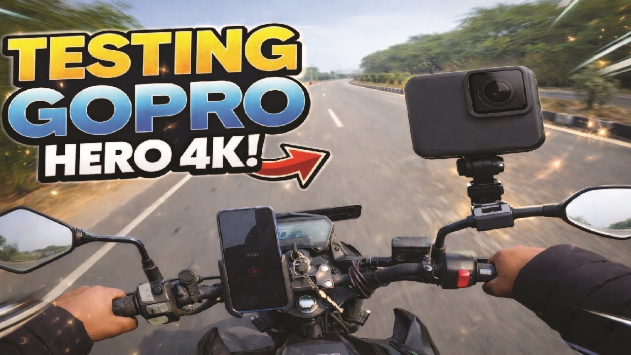 GoPro HERO 4K Video Quality & Stability Test | Bike Ride POV