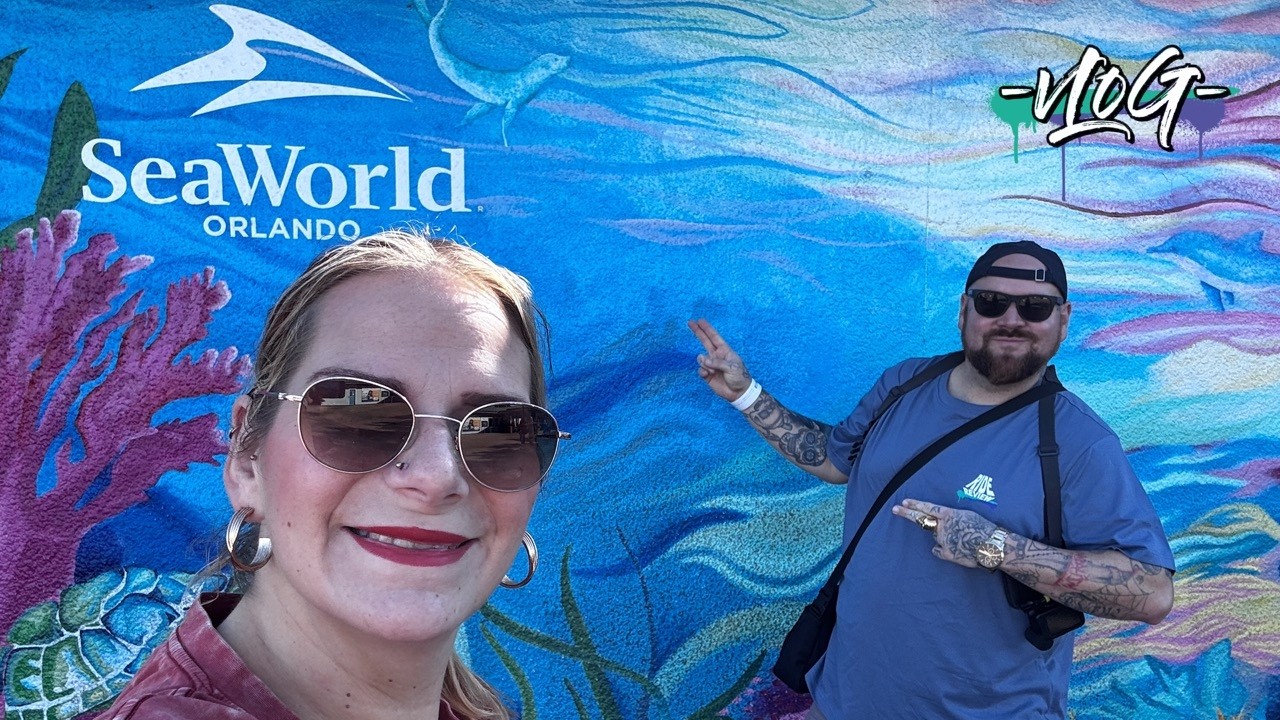 Alles im Freizeitpark essen und auch noch Achterbahnen fahren - SeaWorld Orlando - VLOG
