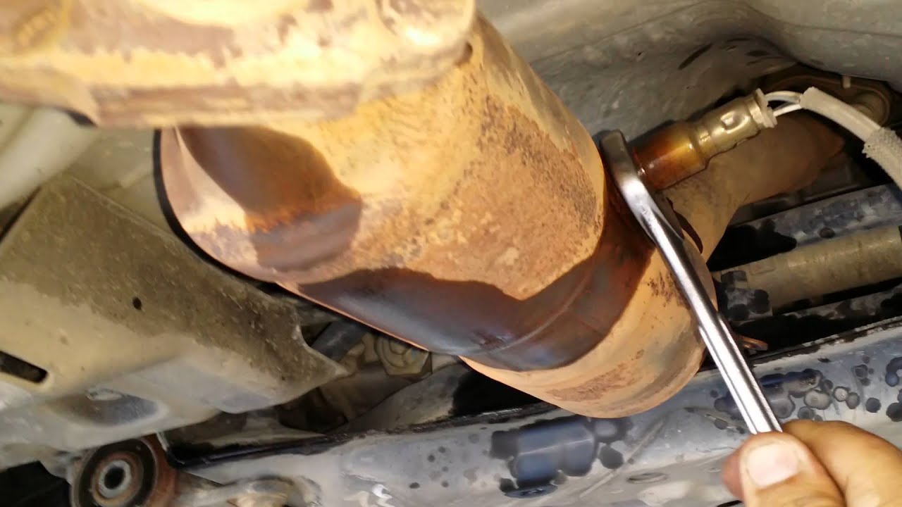 Cómo reemplazar sensor de oxígeno de honda fit.