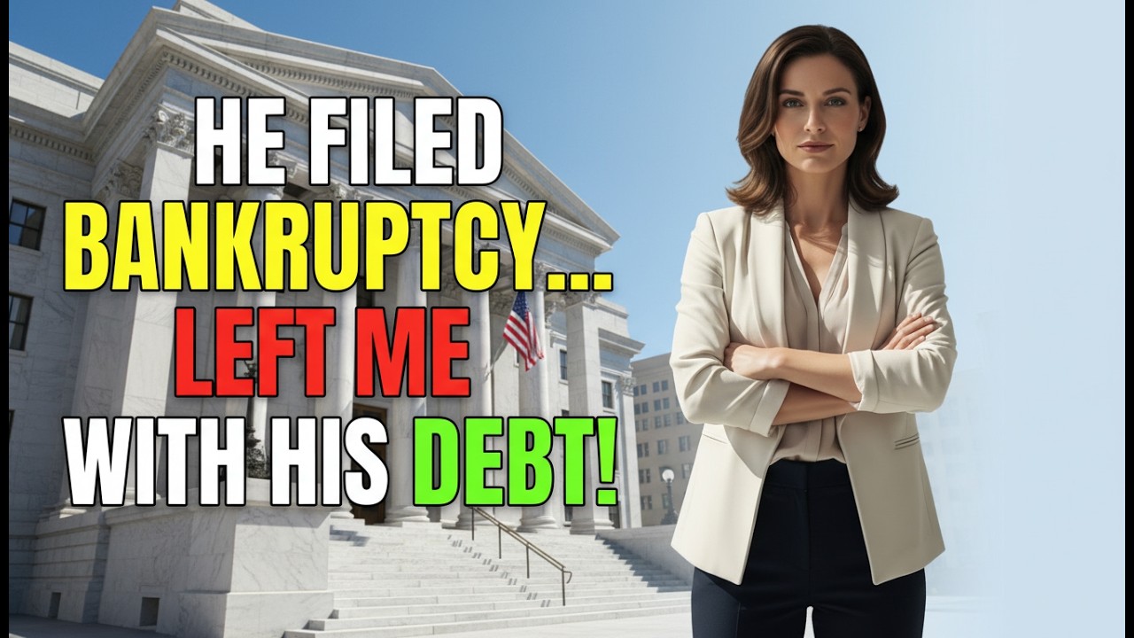 He Filed Bankruptcy… and Tried to Leave Me with the Debt