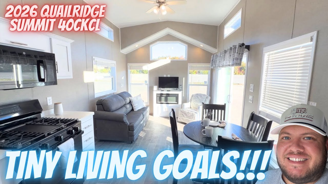 TINY LIVING GOALS!? 2026 Quailridge Summit 40CKCL