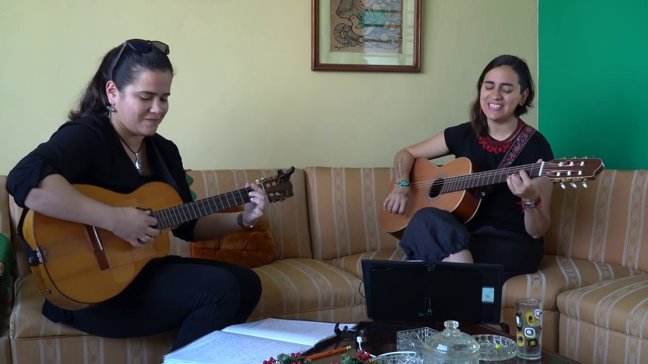 Marta Gómez - BASILIO - (Ensayo  en La habana con Enid Rosales)