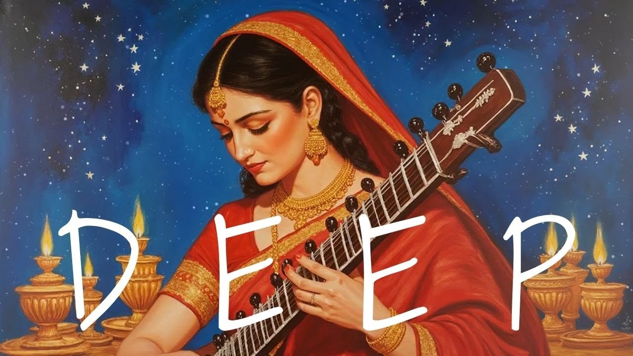 Stop Overthinking – 1 Hour Indian Raga for Anxiety Relief & Inner Calm