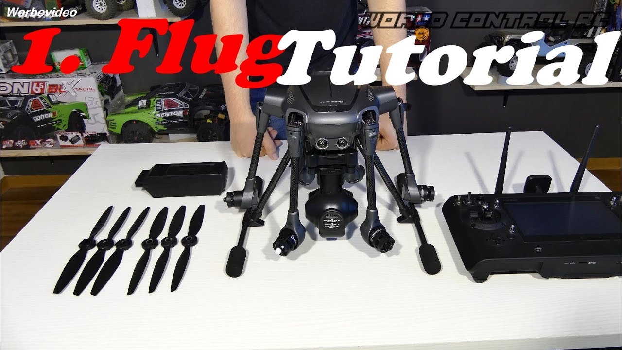 Drohne 1. Flug TUTORIAL Yuneec Typhoon H
