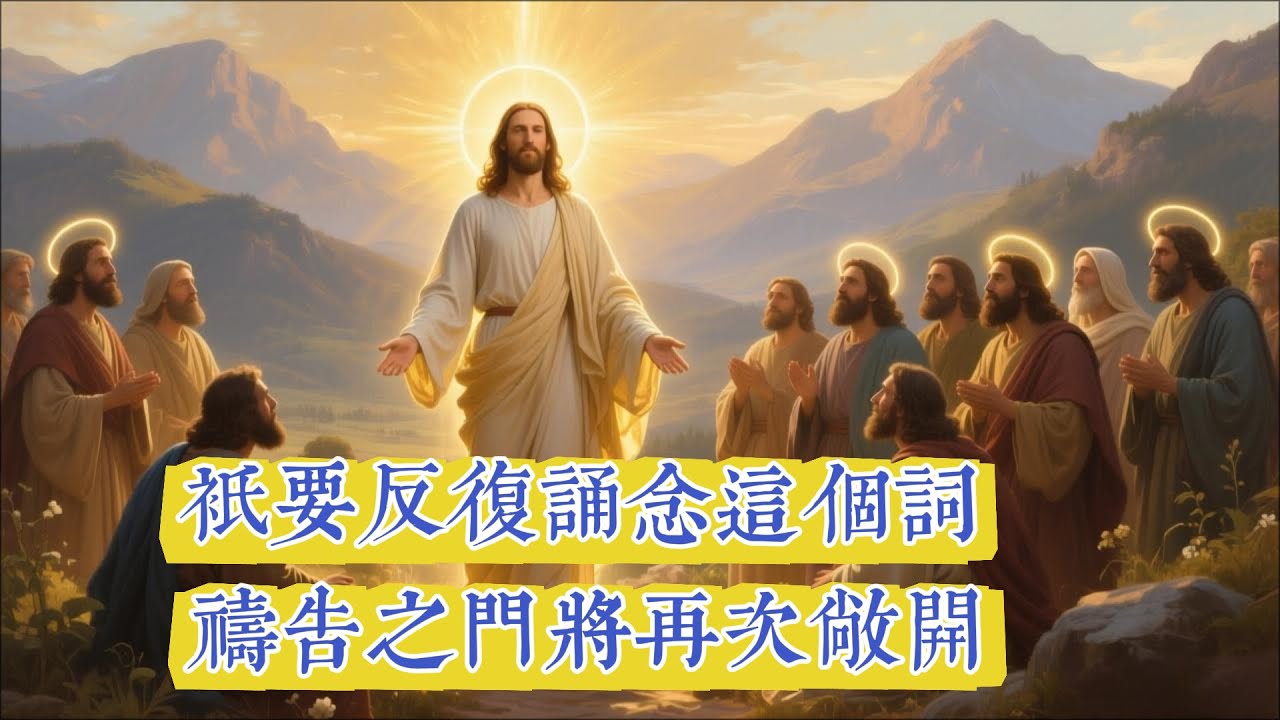 当您不知道祷告什么时，只要反复诵念这个词 | 祷告之门将再次敞开
