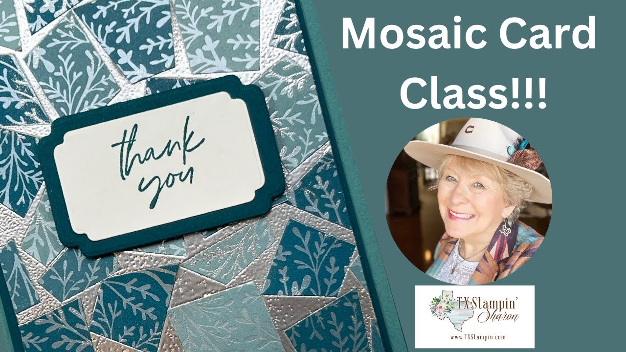 Mosaic Card Fun Technique