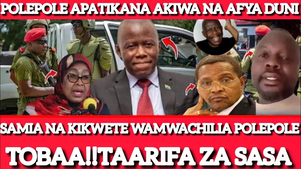 HABARI ZA SASA‼️HUMPHREY POLEPOLE 🅰️🅰️CHILIWA HURU APATIKANA NA AFYA DUNI.