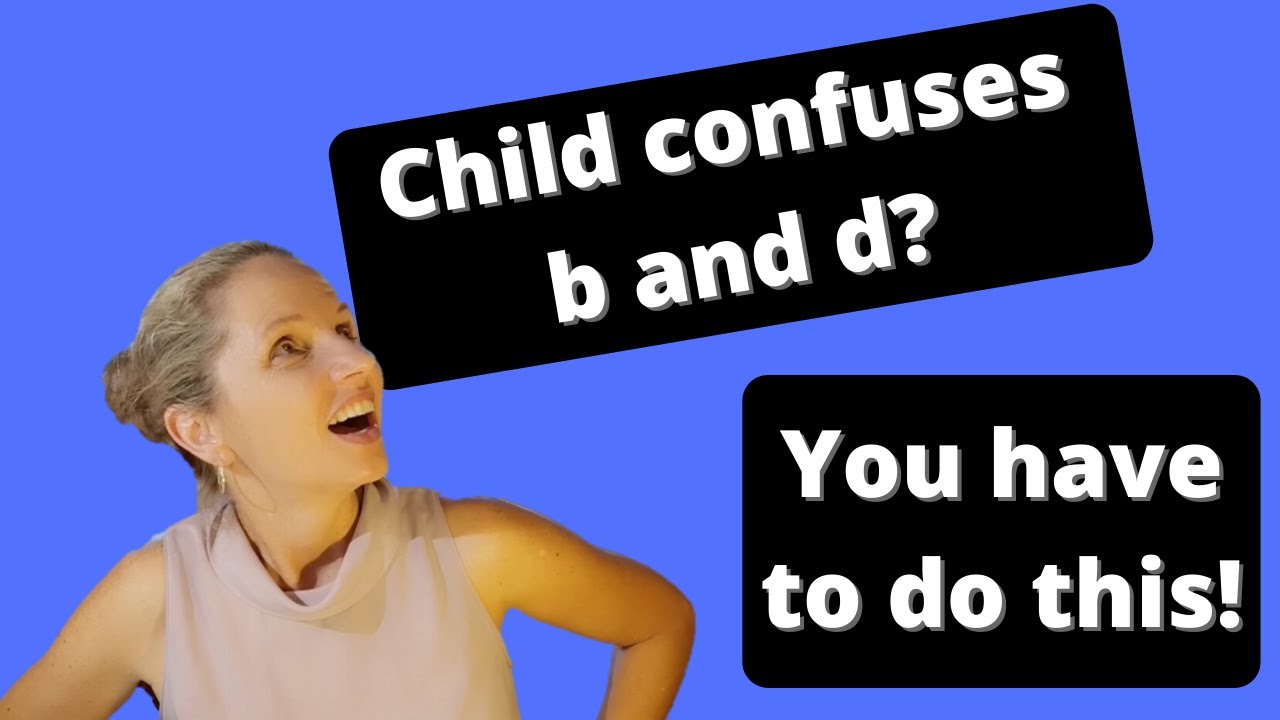 How to help young children see the difference between b and d: 3 tips to stop letter reversals