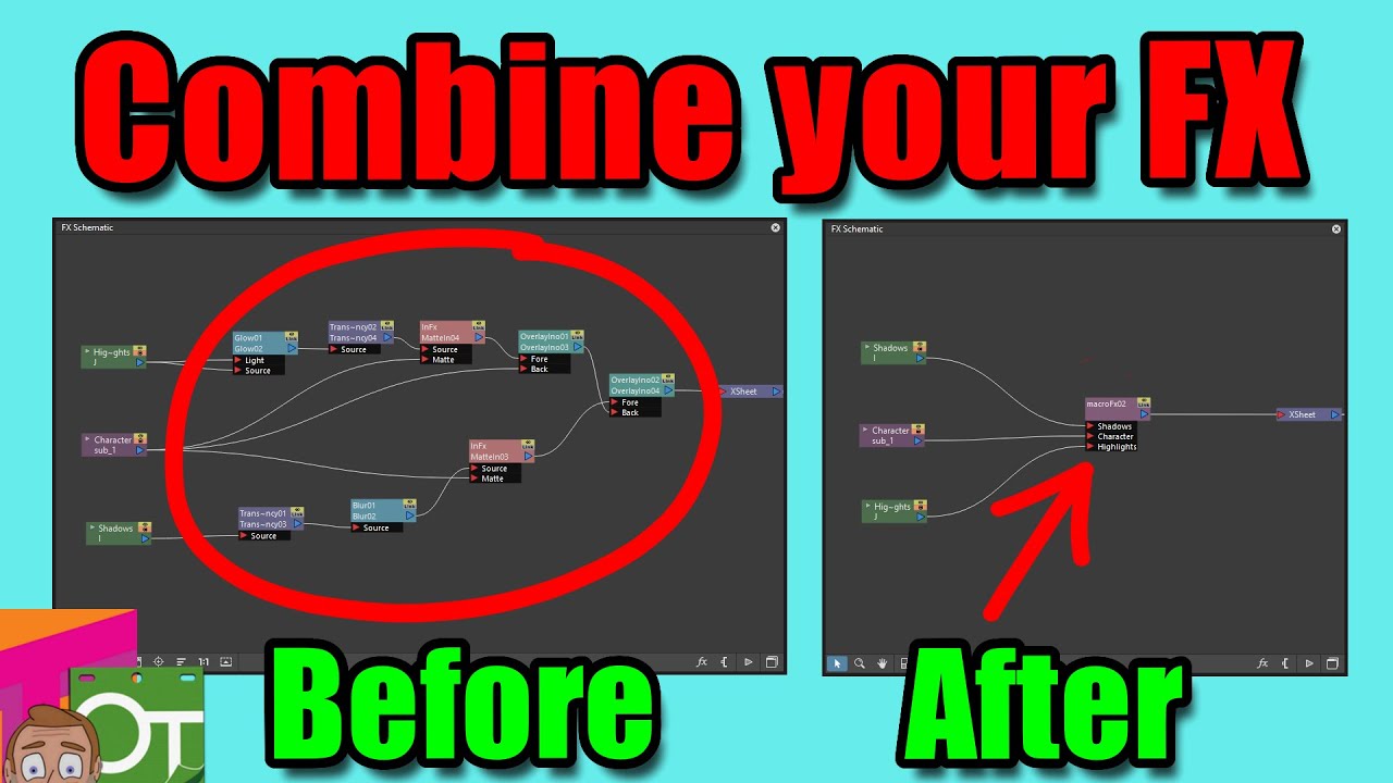 Combine your FX in OpenToonz with FX macros