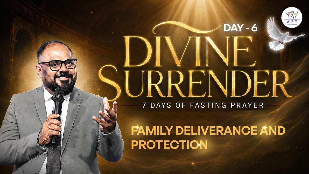 🔴DAY 6 - 7 DAYS FASTING PRAYER | DIVINE SURRENDER | Tam- Kan | 06:00 PM | 13/06/2026 | AFT BENGALURU