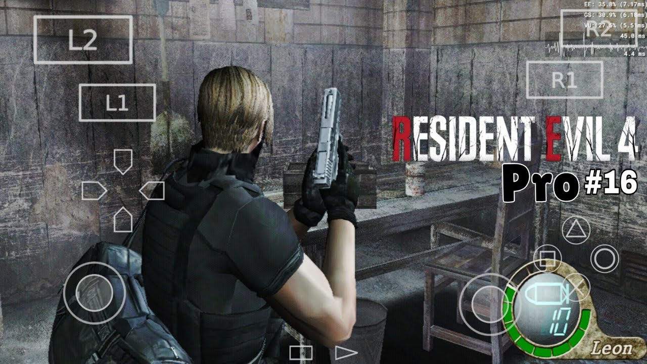 RESIDENTE EVIL 4 HD PROJECT MODO - PROFISSIONAL|AETHERSX2|ANDROID #16