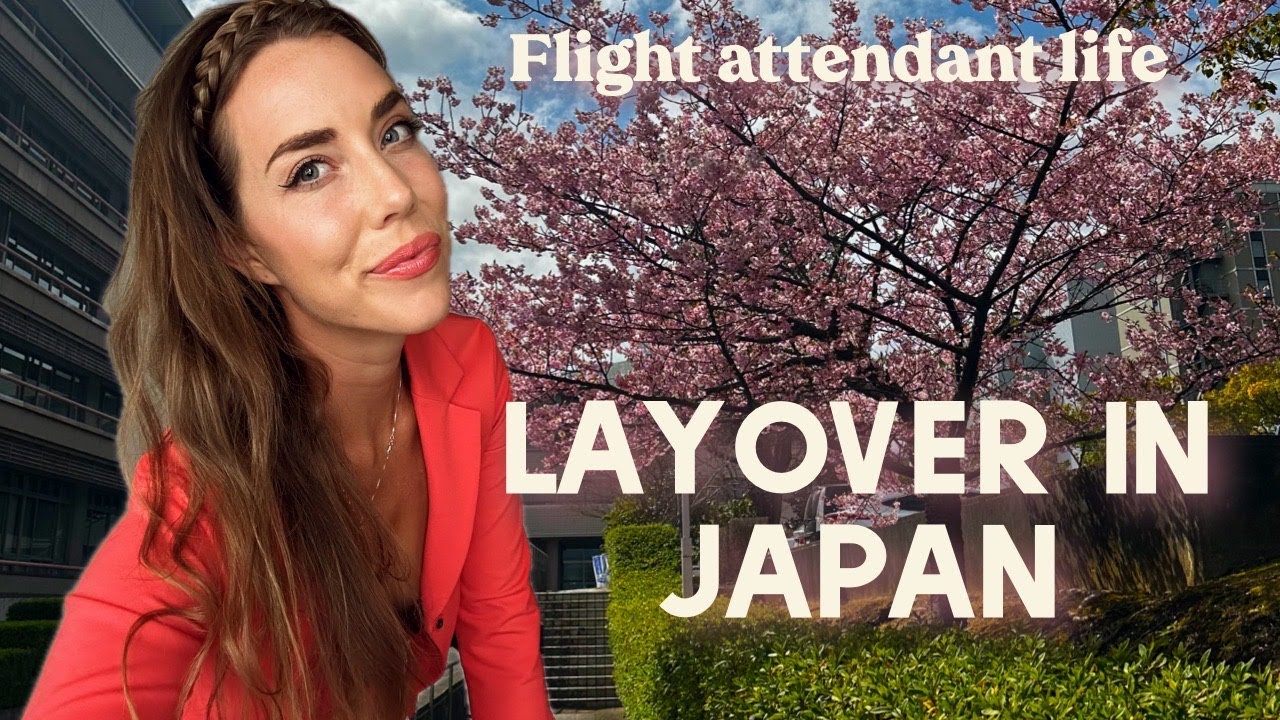 JAPAN LAYOVER + TRYING KOREA SKINCARE FOR THE FIRST TIME - my life as a Canadian flight attendant ✈️