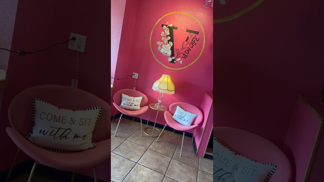 Instagramable Coffee Shop In Fort Worth , Tx ✨🎀💗 #placestovisitintexas #dfw #fortworthtx