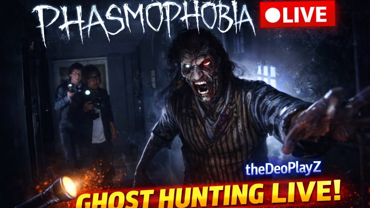 🔴 Short LIVE Phasmophobia | Terrifying Ghost Hunt Begins!
