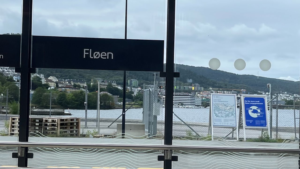 Skyss; Bergen Airport to City on Bybanen (Round Trip) 