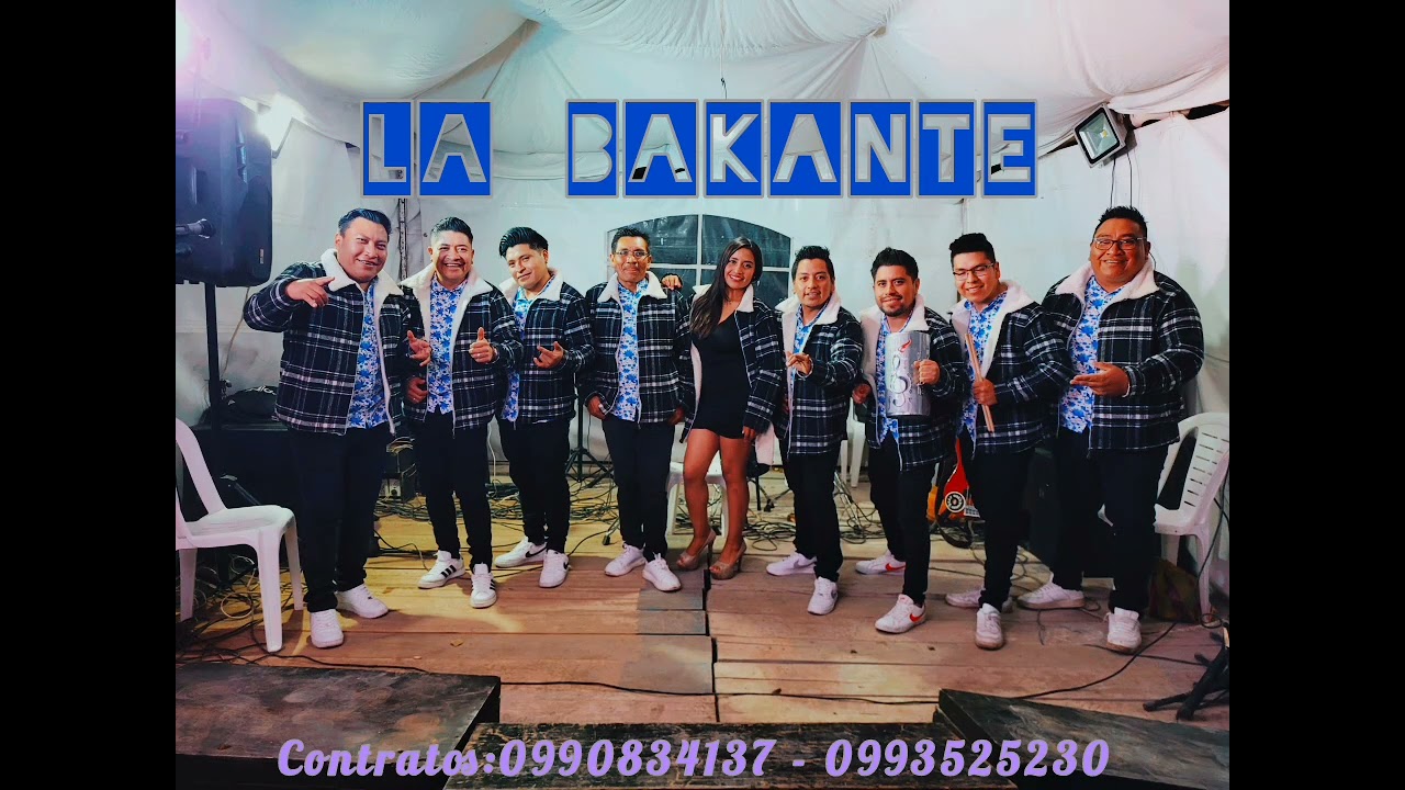 LA BAKANTE  (Mix Agua Marina)  en vivo..