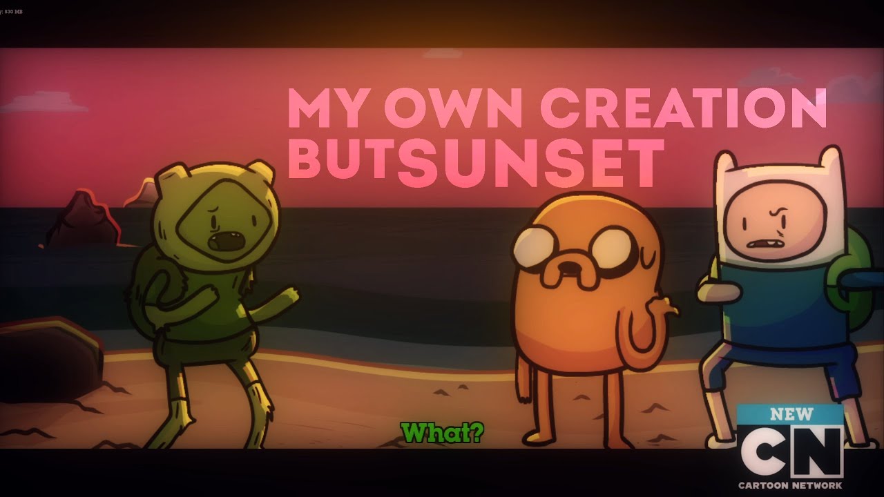 My Own Creation BUT SUNSET | Roastin' on a Cartoon Cartoon Friday