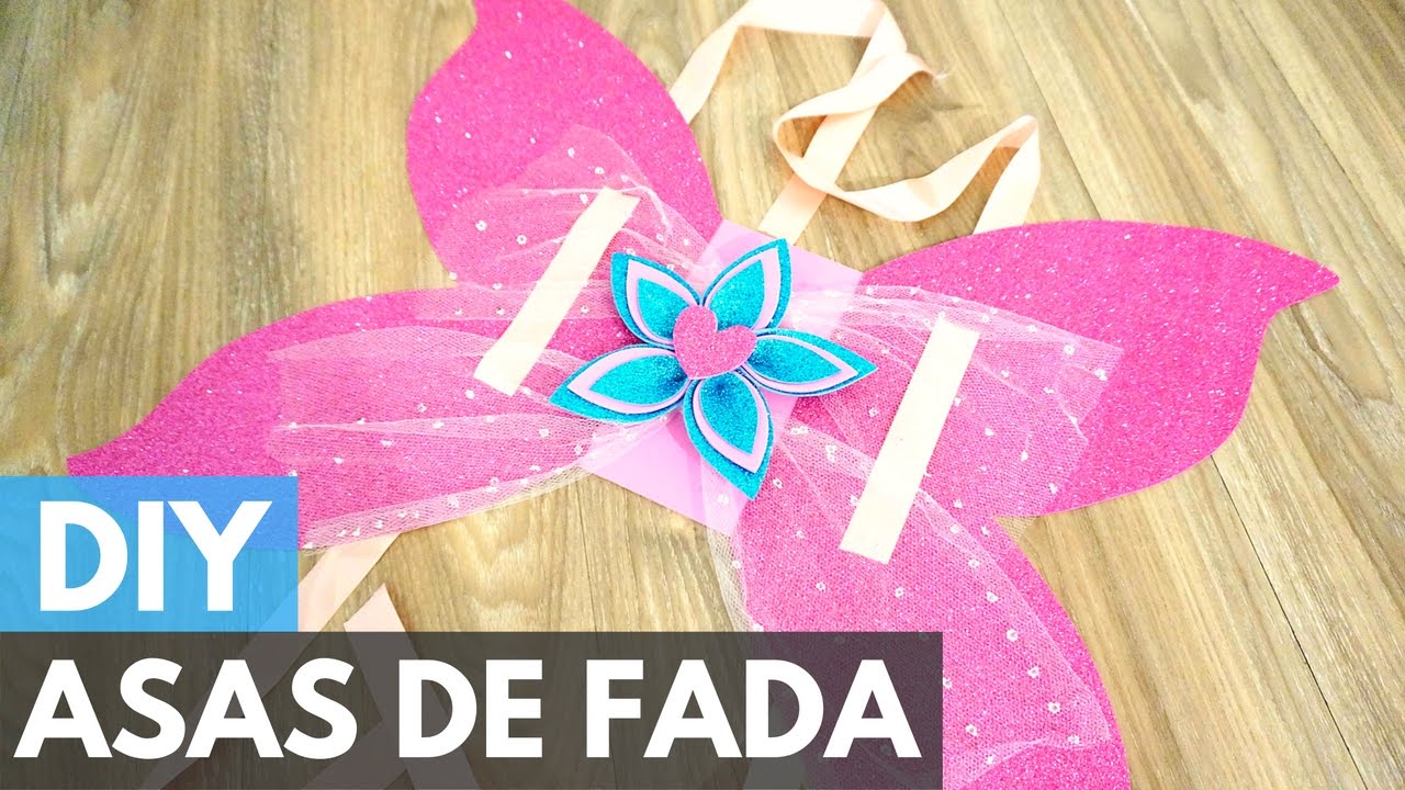 Asas de fada em E.V.A |DIY - Faça você mesmo