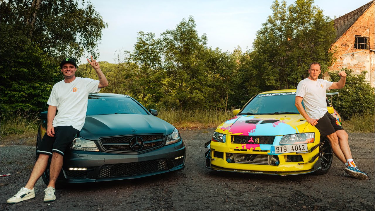 Navsteva Garaze od @DjLuckyboy Na Pekelnom Satanwagene - Koza Drift SuperVlog
