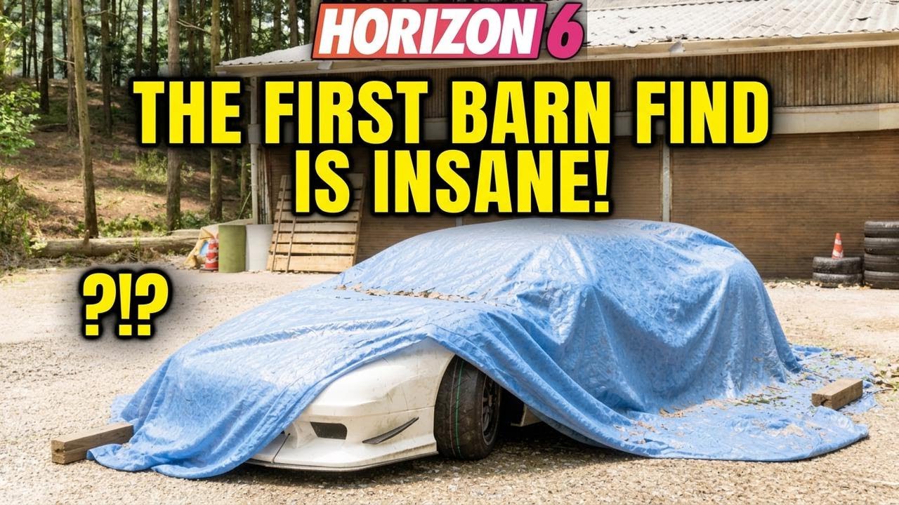 FORZA HORIZON 6: Discovering the First Epic Barn Find! Hidden Car Revealed!