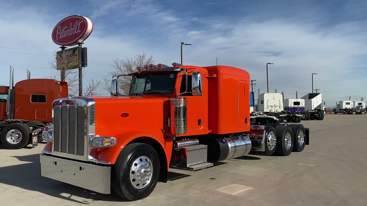 300" wheelbase, 605HP, 4 axle!  2022 Peterbilt 389 extended hood 72" FT full double frame!