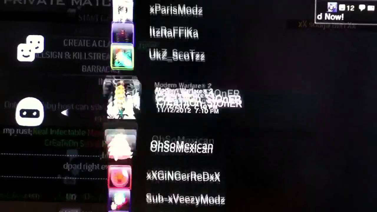 INFECTABLE MENU + HACKERS {v2}