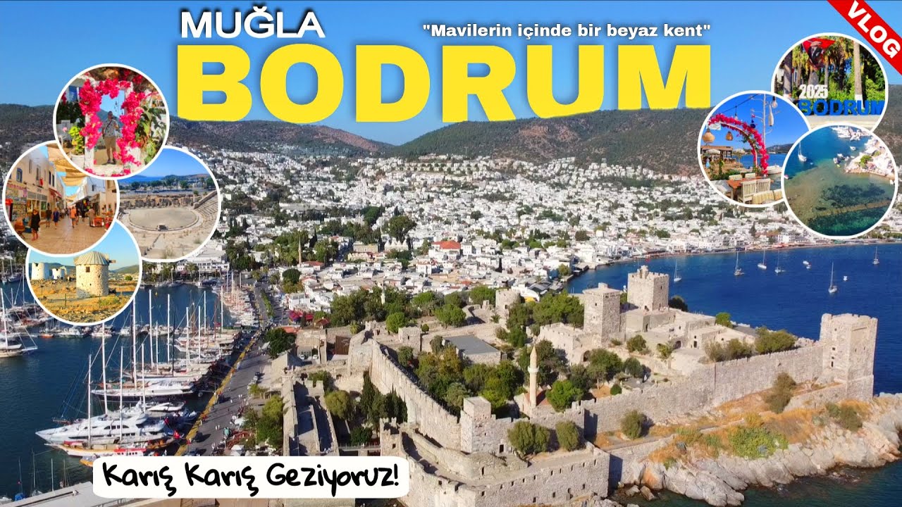 Bodrum Vlog! Ger&ccedil;ekten Pahalı Mı? Tarihi ve Turistik Yerleri Gezdik! Bodrum|G&uuml;mbet|G&uuml;m&uuml;şl&uuml;k 