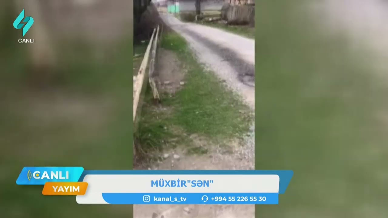 Şəkidə qaz borusu avtomobillərin hərəkətinə çətinlik törədir | Müxbir 