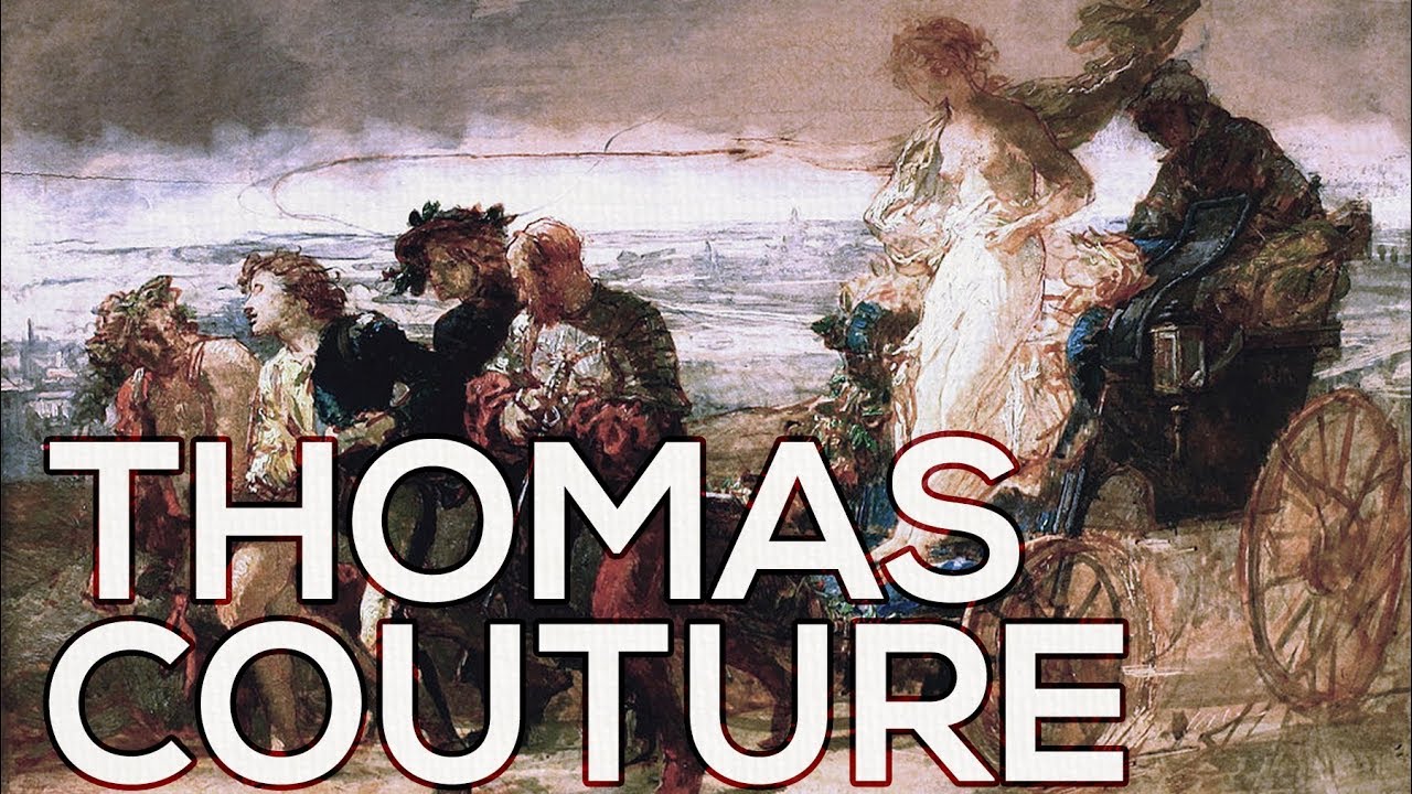 Thomas Couture: A collection of 58 paintings (HD)