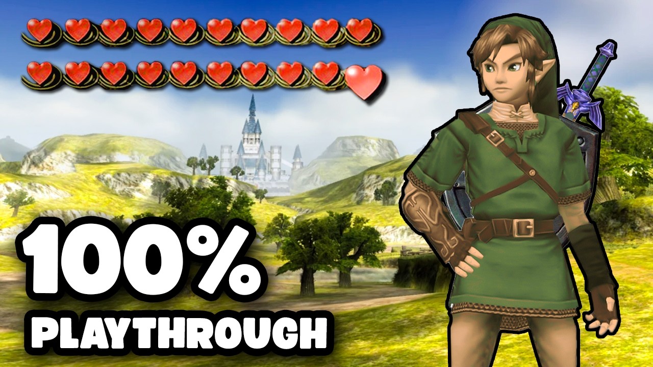 Zelda Speedrunner Plays Twilight Princess for the First Time (FULL PLAYTHROUGH)