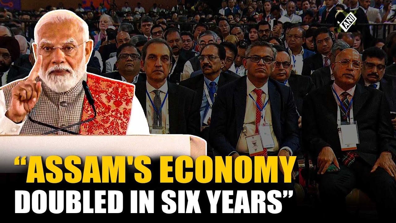 Advantage Assam 2.0: “Double effect of double-engine govt”, PM Modi hails Assam’s growth story