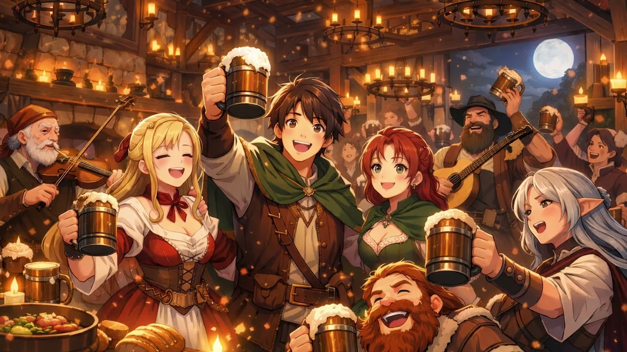 Raise the Mugs - A Festive Folk Anthem | Drink, Dance, and Celebrate!