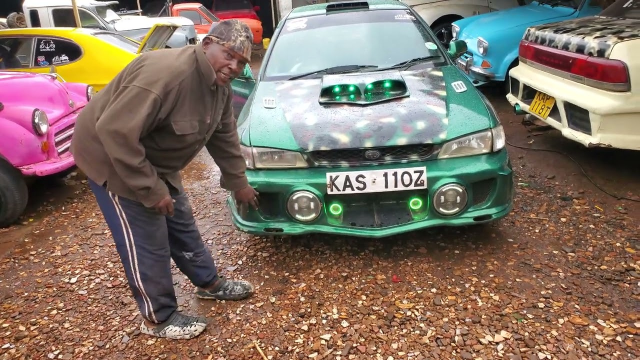 Jn classic car subaru impresa restoration in gathanga  🇬🇧
