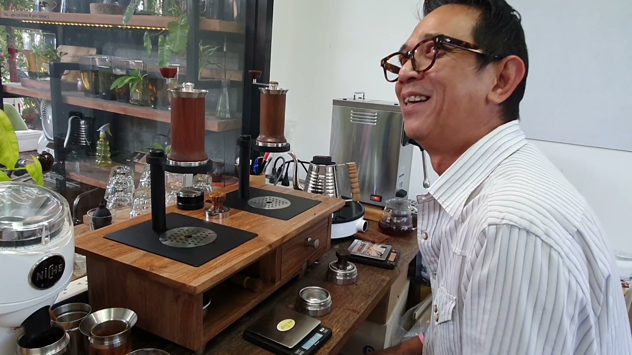 มาชิมกาแฟ ระบบmanual แบรนด์ ARAM จากร้าน bico specialty coffee ว่าจะเป็นอย่างไร