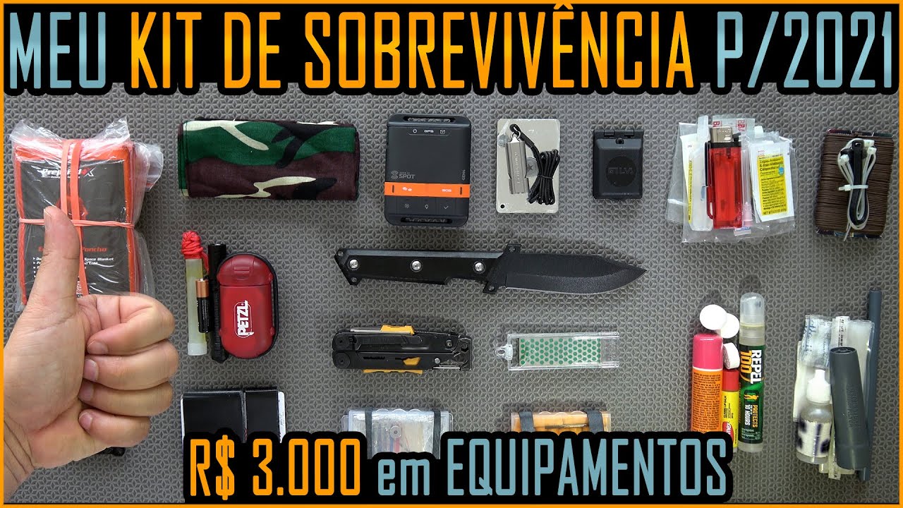 O Melhor Kit de Sobrevivência Que Eu Já Montei!