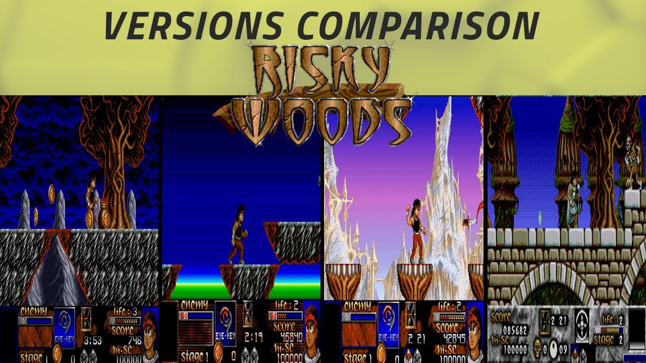 Risky Woods  -Versions Comparison- (EP 24)
