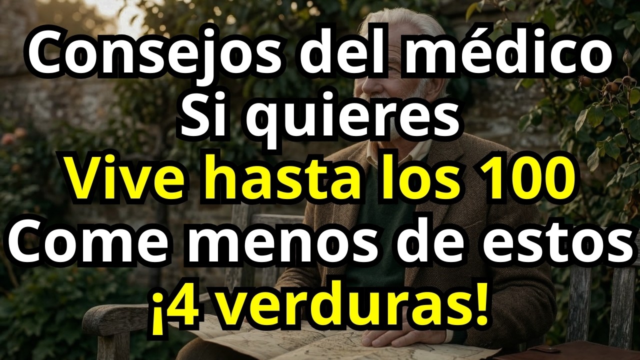 Si tienes más de 70 y quieres vivir hasta los 100, nunca comas estas 4 verduras que acortan tu vida